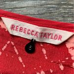 Rebecca Taylor  Red Silk Slip Dress 6 Photo 1