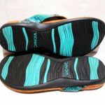 Vionic Floriana Thong Sandal-Size 8W-Faux Snakeskin-Beaded-Arch Support-Comfort Photo 6