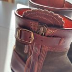 Penelope Chilvers Inclement Cropped Tassel Boot Seaweed/Conker, Size 41 Green Photo 2