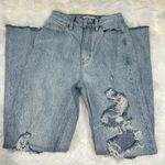 PacSun Lightwash Boyfriend Distressed Jeans Photo 1