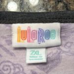 LuLaRoe  Disney Randy Ariel Little Mermaid Baseball Tee Shirt Size 2XL EUC #5685 Photo 5