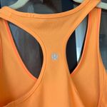 Lululemon  cool racerback cropped tank top creamsicle pop race length neon Photo 3