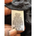 Isaac Mizrahi All Over Beaded Shirt Black Sz 2X Stretchy Short Sleeve Photo 7