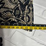 CAbi Palazzo Pants Wide Leg Womens XL Black Tan Cropped Pull On Slinky Safari Photo 10