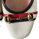 Maus & Hoffman Made in Italy women’s white color leather lined horsebit shoes Size 9 Photo 8