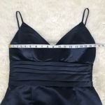 Bill Levkoff  1810 Navy Blue Long Evening Gown Bridesmaid Dress Formal Size 12 Photo 10