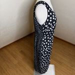 Bravissimo Faux Wrap Dress Womens 12 Black White Polka Dot Super Curvy Midi Photo 7