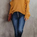 VICI  | Charleston Ruffle Knit Sweater Photo 5