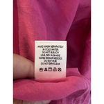 Ro's Garden Denise Halter Tie Gathered Tiered Maxi Dress Medium Pink $295 Photo 6