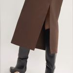 Everlane NWT • the dream strapless dress cool fudge midi organic cotton sz L Photo 3