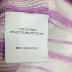 White + Warren Dip Dye Crew Neck Sweater Pink Cotton Blend Women’s Size Small Photo 11