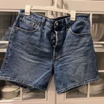 Levi's  High Waist Denim Mom Shorts‎ Photo 0
