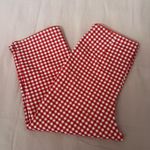 Urban Outfitters  Red and White Gingham Pants Photo 2