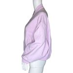 ZARA  Sweatshirt Women Small Medium Violet Purple TRF Collection Dolman Oversized Photo 3