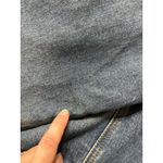 Cruel Girl Western Cowgirl Blue Jean Jacket Women Large Velvet Retro Y2K Grunge Stains Photo 9