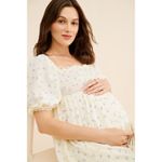 Glamorous Maternity Bloom Romper‎ US 6 Yellow Motif Purple Size undefined Photo 2