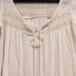 American Eagle crochet boho peasant cottagecore blouse Photo 2