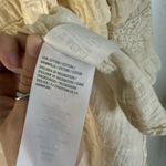 Peace Love World Beige Cotton Lace Trimmed Ruffle Sl Duster Kimono Cardigan L Photo 4