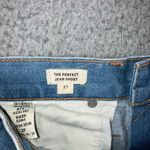 Madewell ‎ Perfect Jean Shorts Women 27 High Waist Cuffed Hem Festival Chic Beach Photo 9