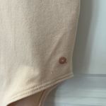 Old Navy New with tags  bodysuit XS tan beige cream neutral nude v neck Photo 2