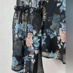 White House | Black Market Floral Print Flared 2 Piece Set Top Size S Photo 13