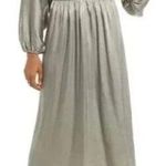 Elliatt Sporades Long Sleeve Dress in Sage Size Small Photo 0