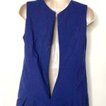 Nikki Chasin Nella Jumpsuit Navy Blue Wide Leg Size XS Photo 6