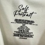 Frida Kahlo Self Portrait Graphic T Shirt Beige Grey Women's Crop Top Size Small Tan Photo 3