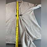 Lauren Hansen Cashmere Cardigan Leather Clasp Closure Size Large Special Gray Photo 5