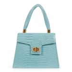 La Voûte Adrienne Houghton LA SIRÈNE Handbag Blue Photo 5