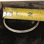 Vintage 2 Native American Design Sterling Silver Cuff Bracelets Price Firm Photo 4