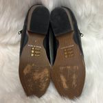 Heiress Black Leather Embossed Zipper Booties 7 B Photo 7