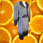 Nischelle 2 Piece Dress Suit with Sleeveless Dress Beaded Flower Top‎ Size 16 Black Photo 1