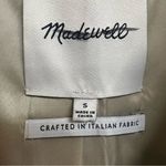 Madewell Single Breasted Trench Coat in Heritage Khaki Tan Size Small NWT Photo 8