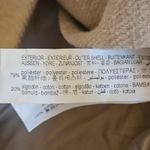 ZARA  Women's XS Double Breasted Mid Length Coat Oatmeal Peacoat Photo 6