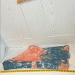 Free People Shirt Women Size XS Orange Blue Sunset Twilight Ocean Surf Beach Photo 5