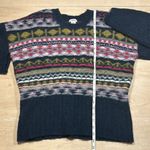 Jason Wu  Merino Wool Fair Isle Sweater Pullover Sz L Photo 10
