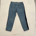 BlankNYC color block 2 tone 29 crop girlfriend jean J1 2524 Blue Photo 5