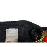 Evan Picone Vintage Womens Black Jeweled Embellished Beaded Sequin Sweater Sz M Photo 6