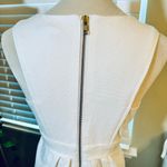 Shoshanna  White Cutout Sheath Dress Photo 5