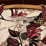 Dress Barn  Jacket - Floral Button Down w/ Pockets - Overcoat - 3/4 Length Sleeves Photo 7