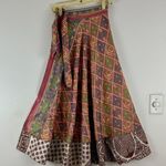Reversible Maxi Wrap Skirt BIN65 Photo 0