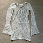 Edikted  Cover-Up Crochet dress long sleeve Photo 3