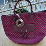VERA BRADLEY Geometric Purple and Pink Tote Gorgeous like NEW!!never used Photo 3