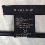 SilkLand Women’s Boho Silk Floral Paisley Print Bell Sleeve Lace Photo 9