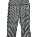 Anthropologie  NWT Maeve Gingham Capri Pants Size 6 High-Rise Stretch Cottagecore Photo 1