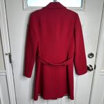 J.Crew  double breasted wool long lady trench coat size 4 preppy business career Photo 2