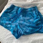 Tie Dye Lounge Shorts Blue Photo 0