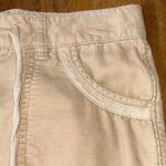 Old Navy Beige Corduroy Cargo Capris Adjustable Waist Photo 1