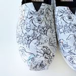 Toms Marvel Concept Print Alpargata Slip On Shoes Womens Size 8 Disney Avengers Photo 6